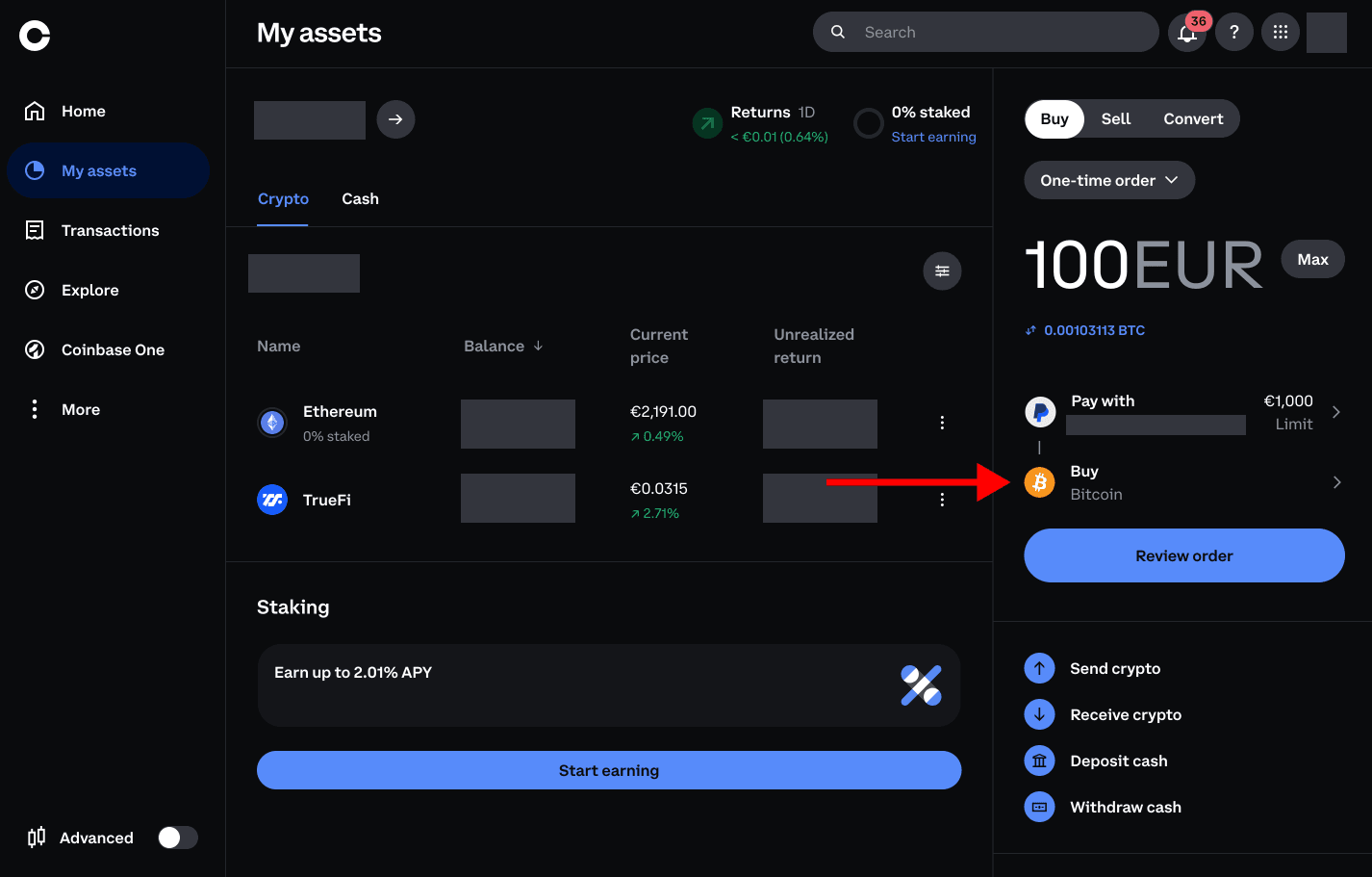 select coin